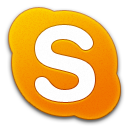 Skype Orange Icon